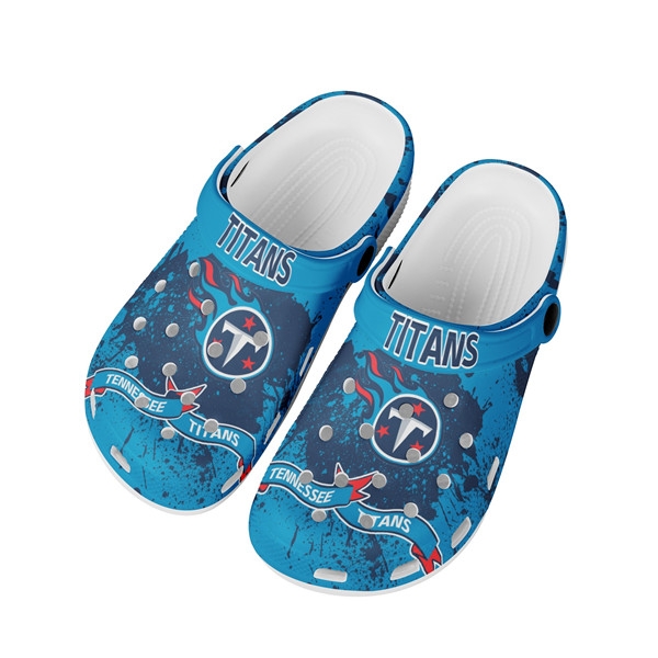 Women's Tennessee Titans Bayaband Clog Shoes 001